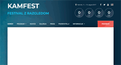 Desktop Screenshot of kamfest.org