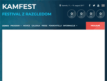 Tablet Screenshot of kamfest.org